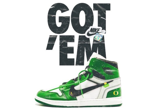 Oregon Ducks Flaunt An Off-White x Air Jordan 1 On Signing Day