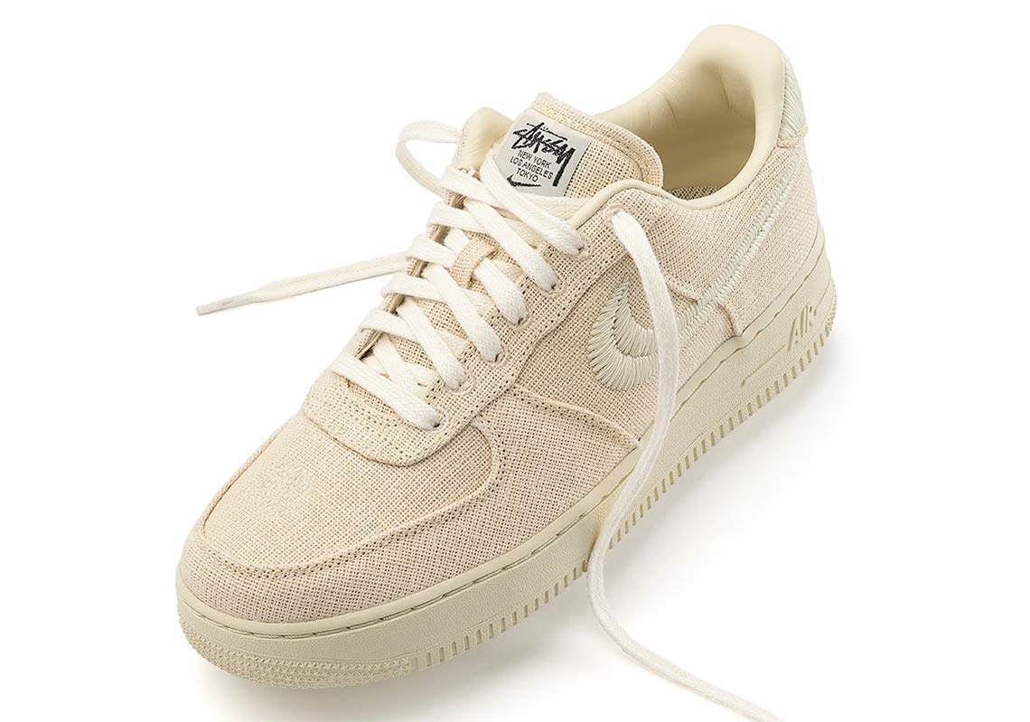 Stussy Nike Air Force 1 2020 Fossil 1