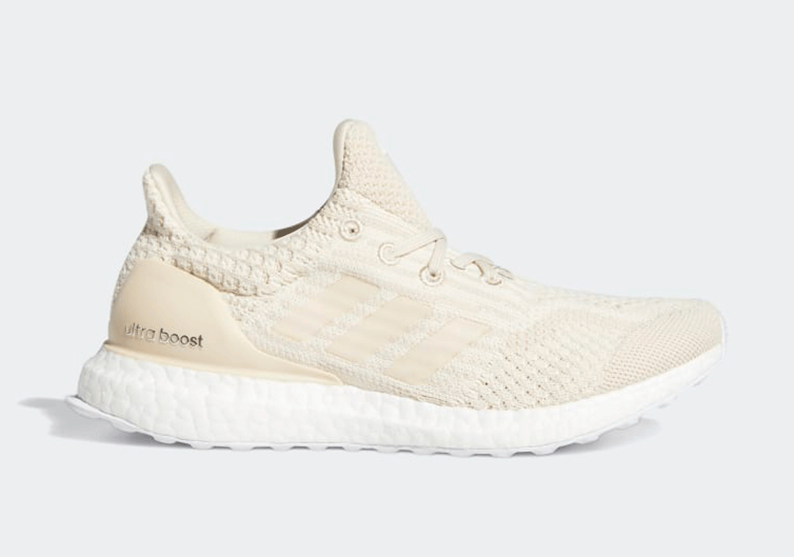 The adidas Ultra Boost 5.0 Goes Fully Uncaged In Halo Ivory