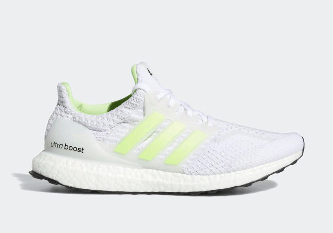 The Glow-In-The-Dark adidas Ultra Boost 5.0 DNA "Signal Green" Is Available Now