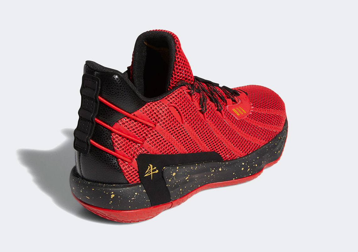 Adidas Dame 7 Cny Red Fy3442 5