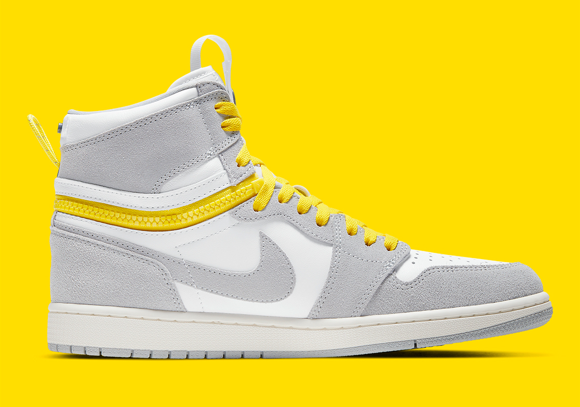 Air Jordan 1 High Switch Grey White Yellow Cw6576 100 3