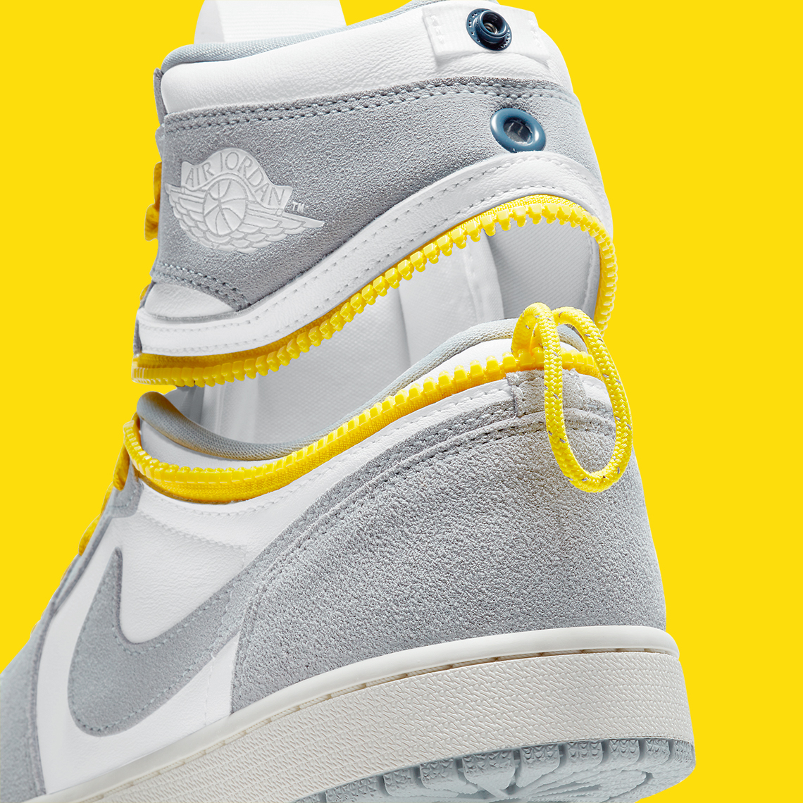 Air Jordan 1 High Switch Grey White Yellow Cw6576 100 9