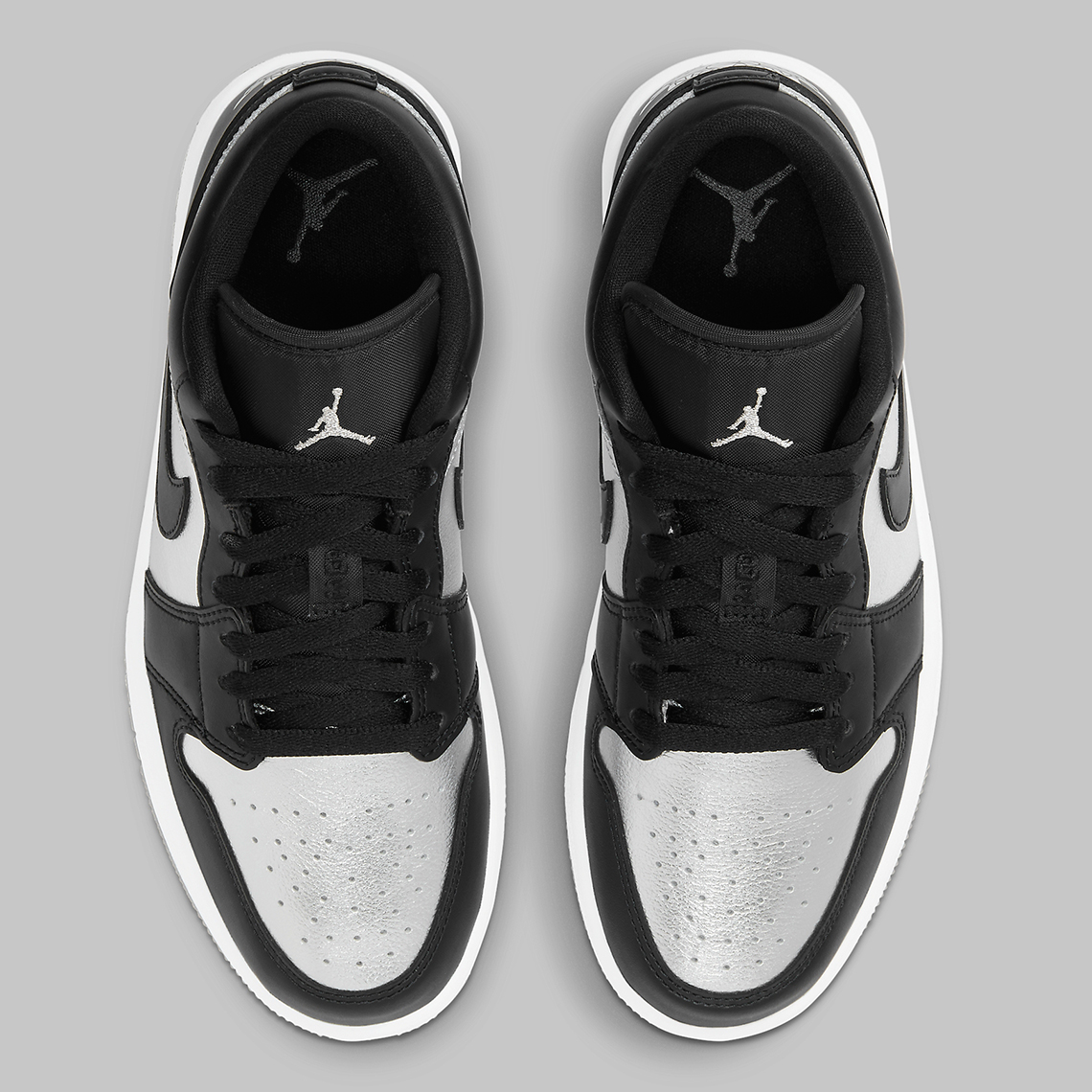 Air Jordan 1 Low Black Silver Da5551 001 8