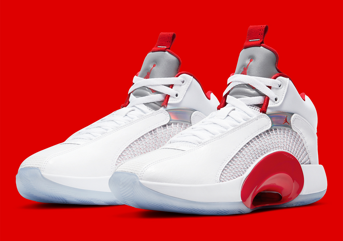 Air Jordan 35 Arriving Soon In A "Fire Red" Colorway