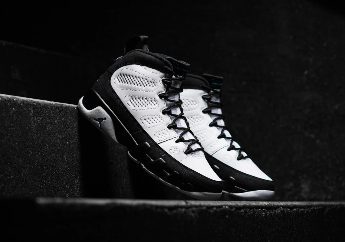 Air Jordan 9 University Blue Release Date Price Photos 3