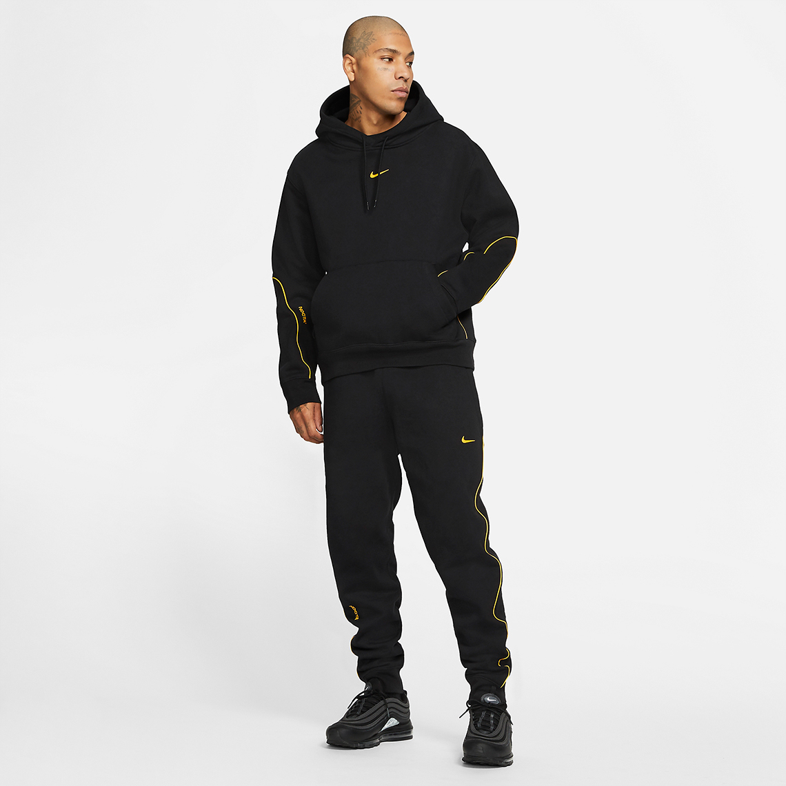 Drake Nike Nocta Hoodie Black Da3920 010 4