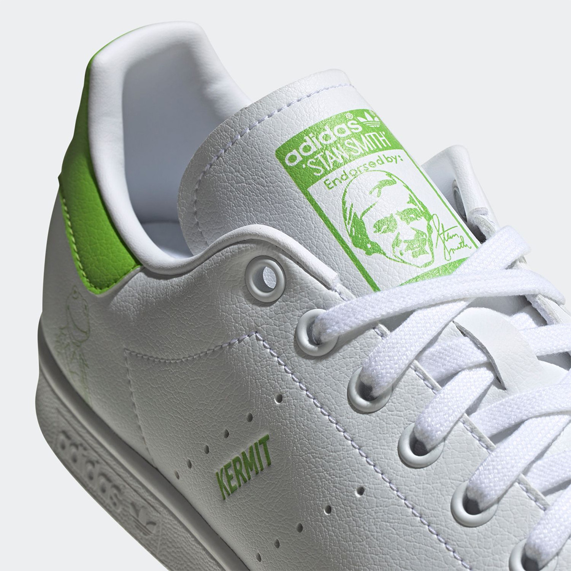 Kermit The Frog Adidas Stan Smith Fx5550 1