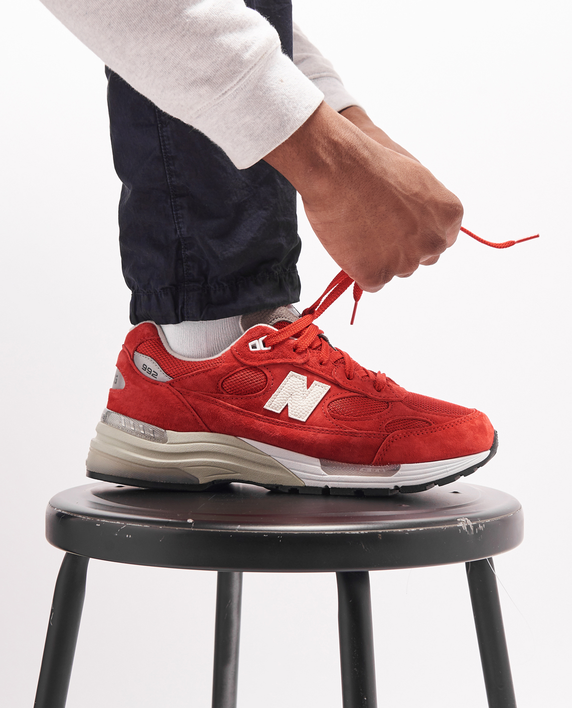 Kith New Balance 992 Kithmas Orange 2