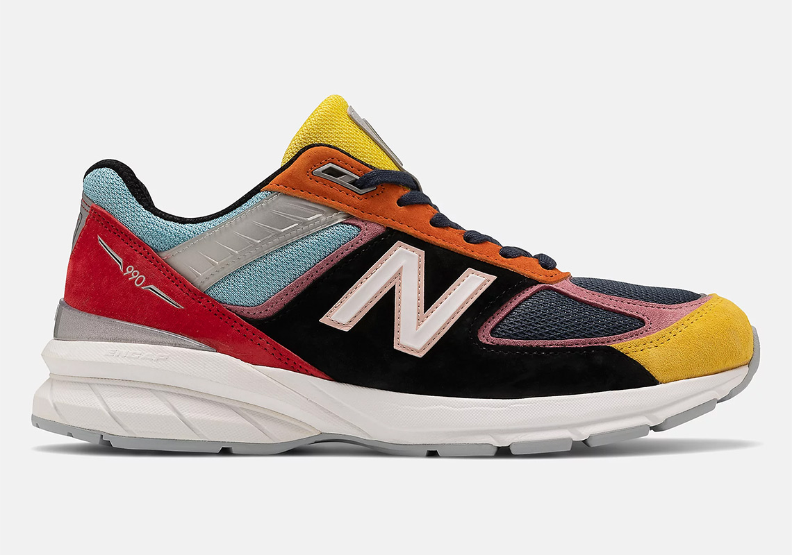 The New Balance 990v5 "Multi-color" Is Available Now