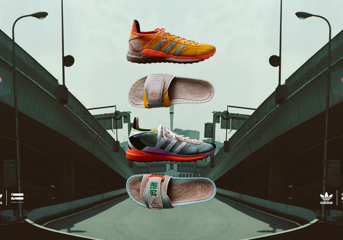 Pharrell And NIGO's Friendship Materializes In Upcoming adidas Footwear Pack