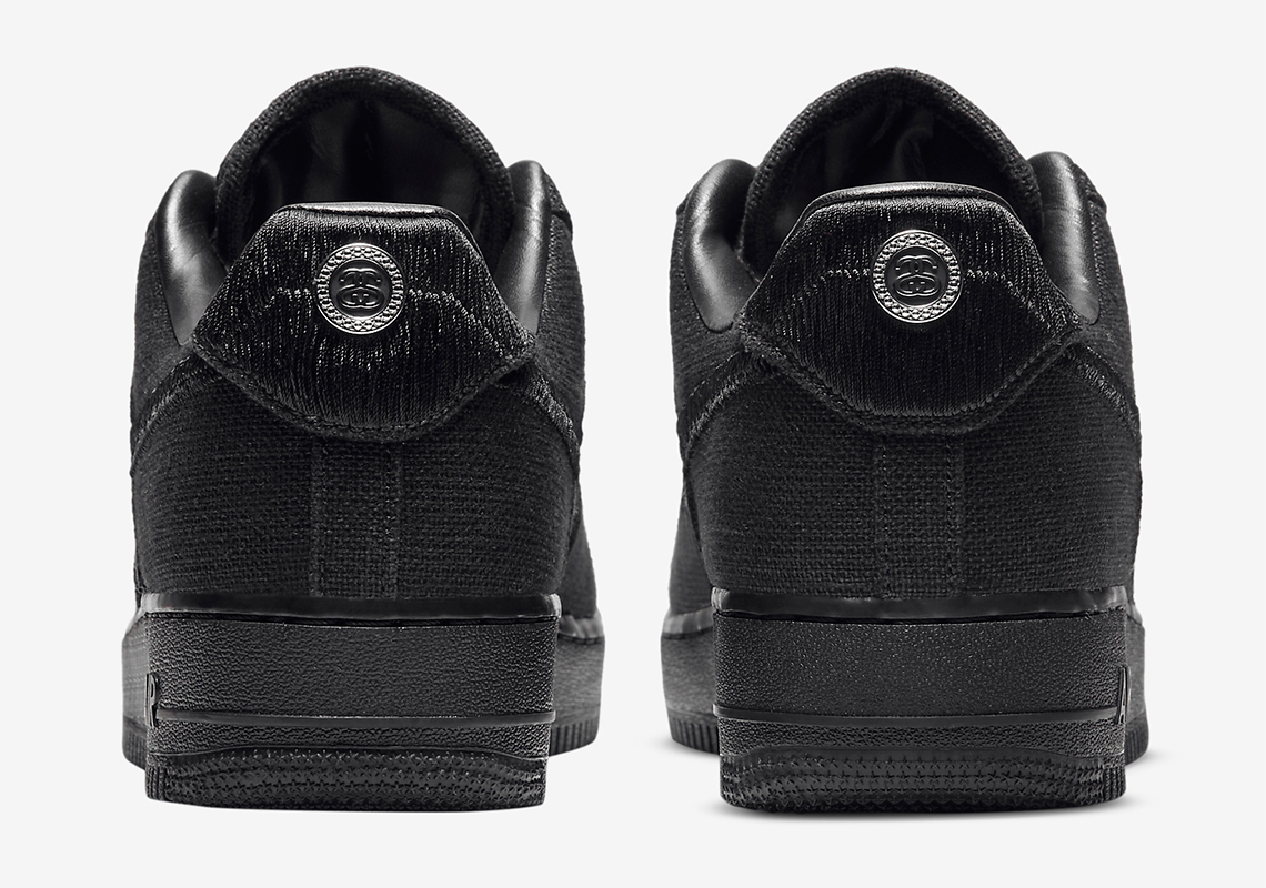 Nike Air Force 1 Low Stussy Black Cz9084 001 6