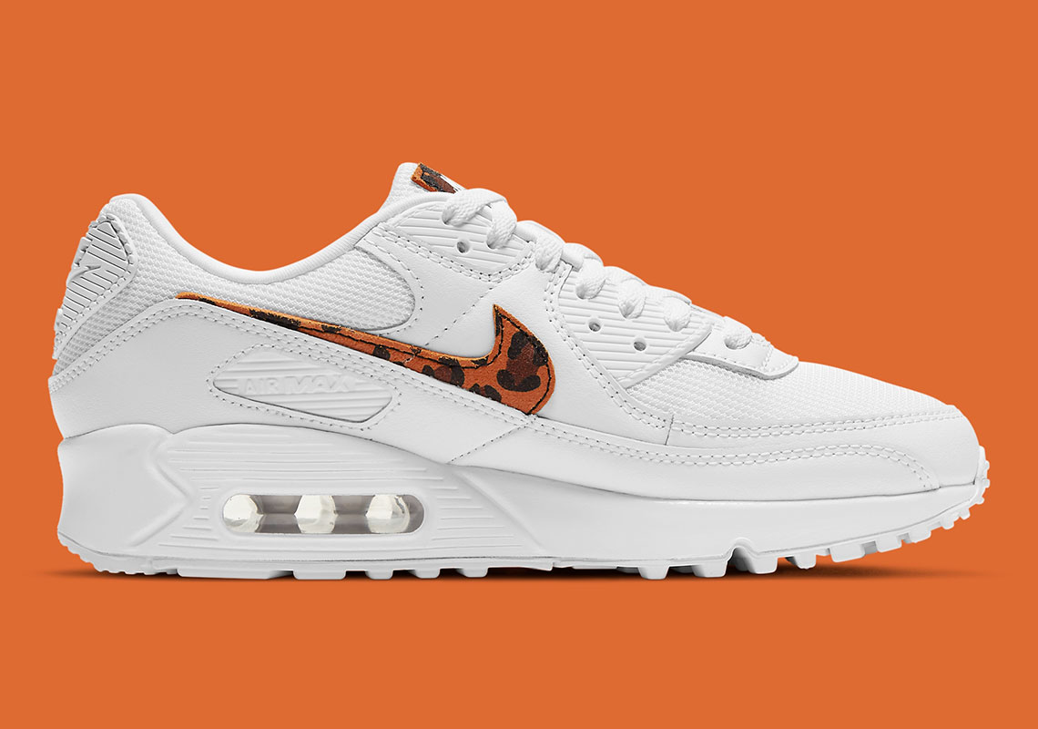 Nike Air Max 90 White Leopard Dh4115 100 3