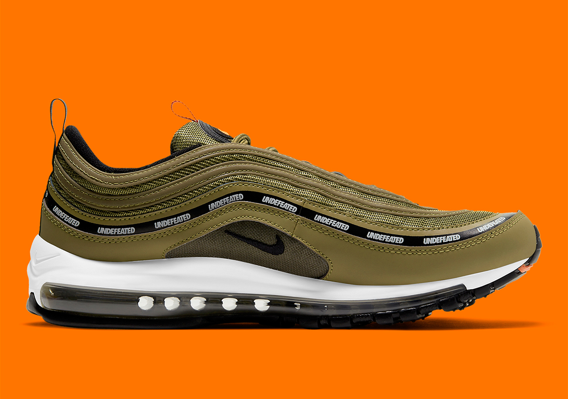 Nike Air Max 97 Undefeated Militia Green Black Orange Blaze White Dc4830 300 3