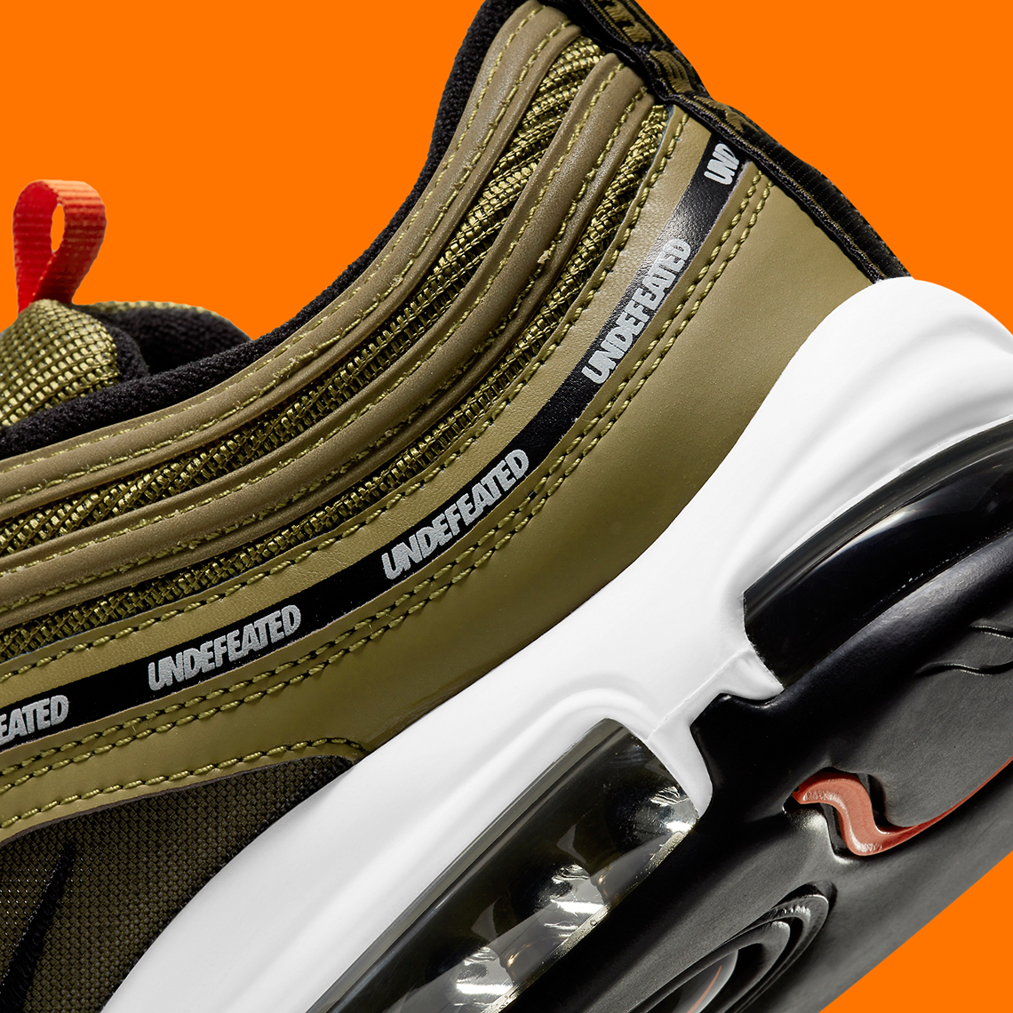 Nike Air Max 97 Undefeated Militia Green Black Orange Blaze White Dc4830 300 8