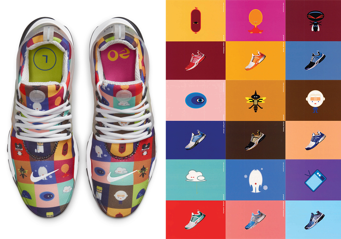 The Nike Air Presto "Origins" Features All Characters From Its Original Ads