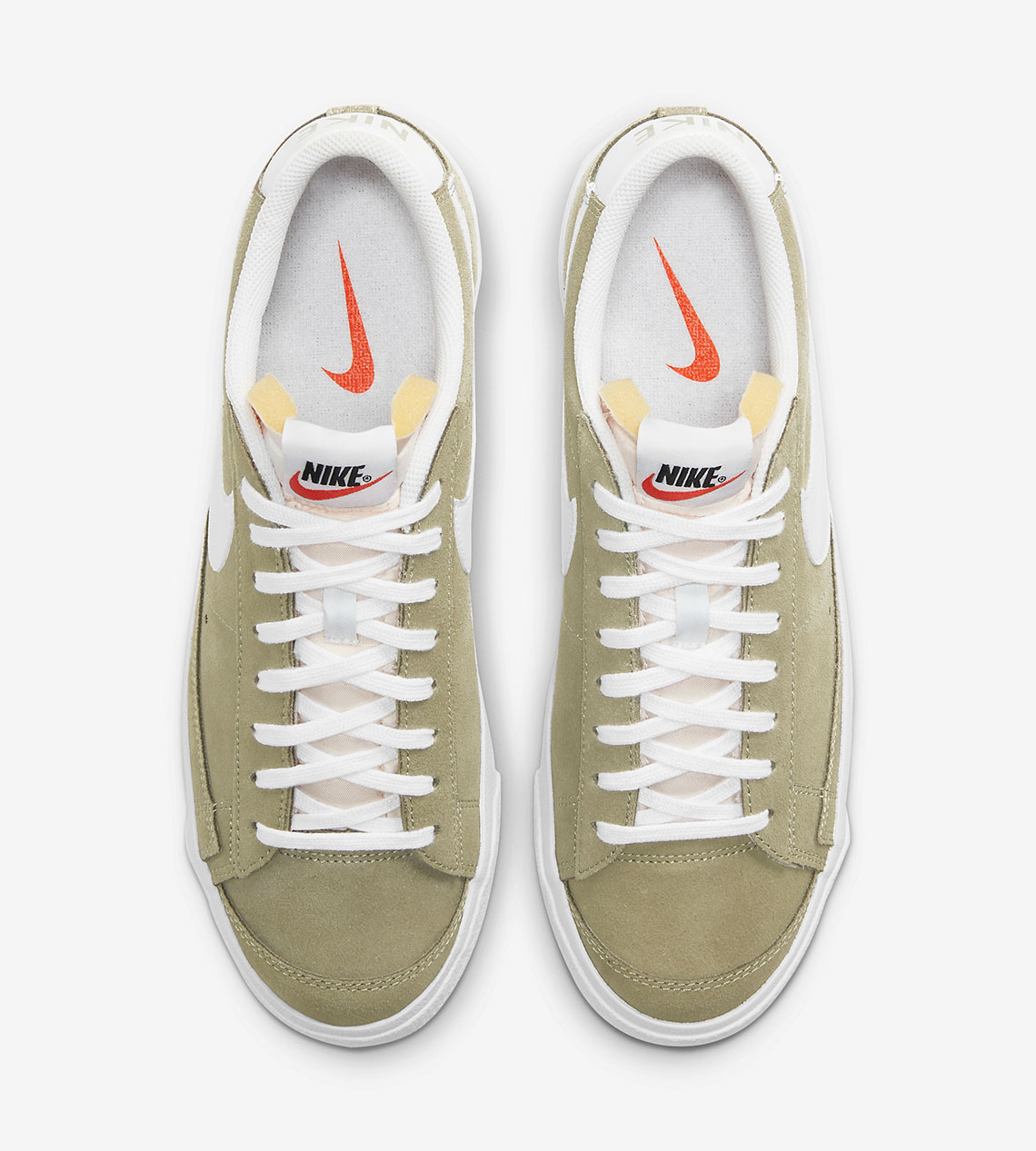 Nike Blazer Low Khaki White Da7254 200 4