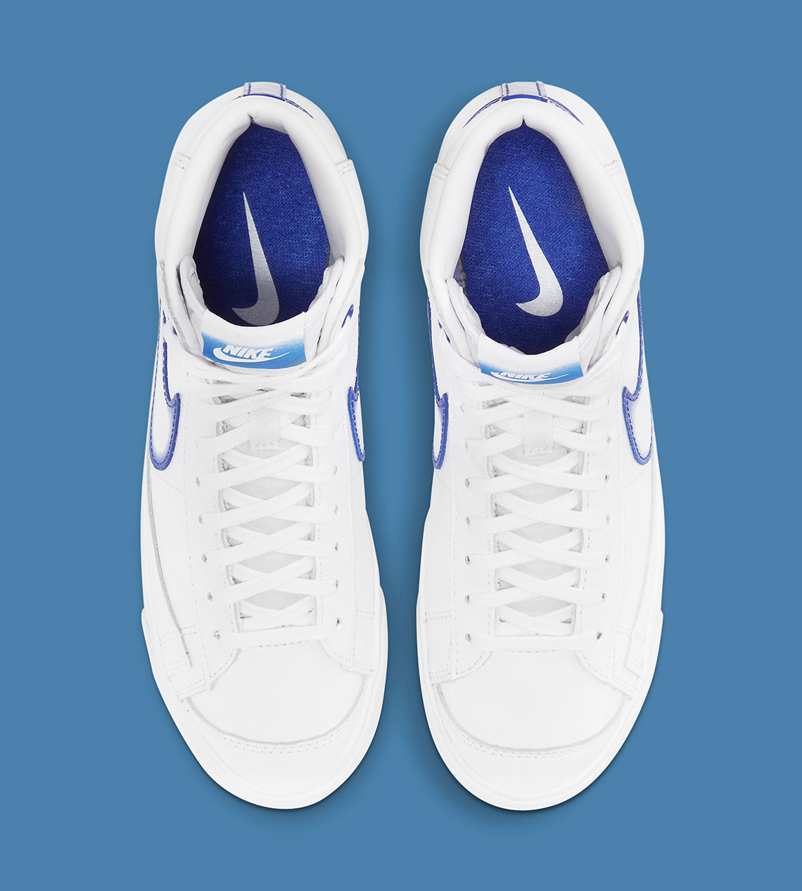 Nike Blazer Mid 77 White Royal Dd9685 100 5