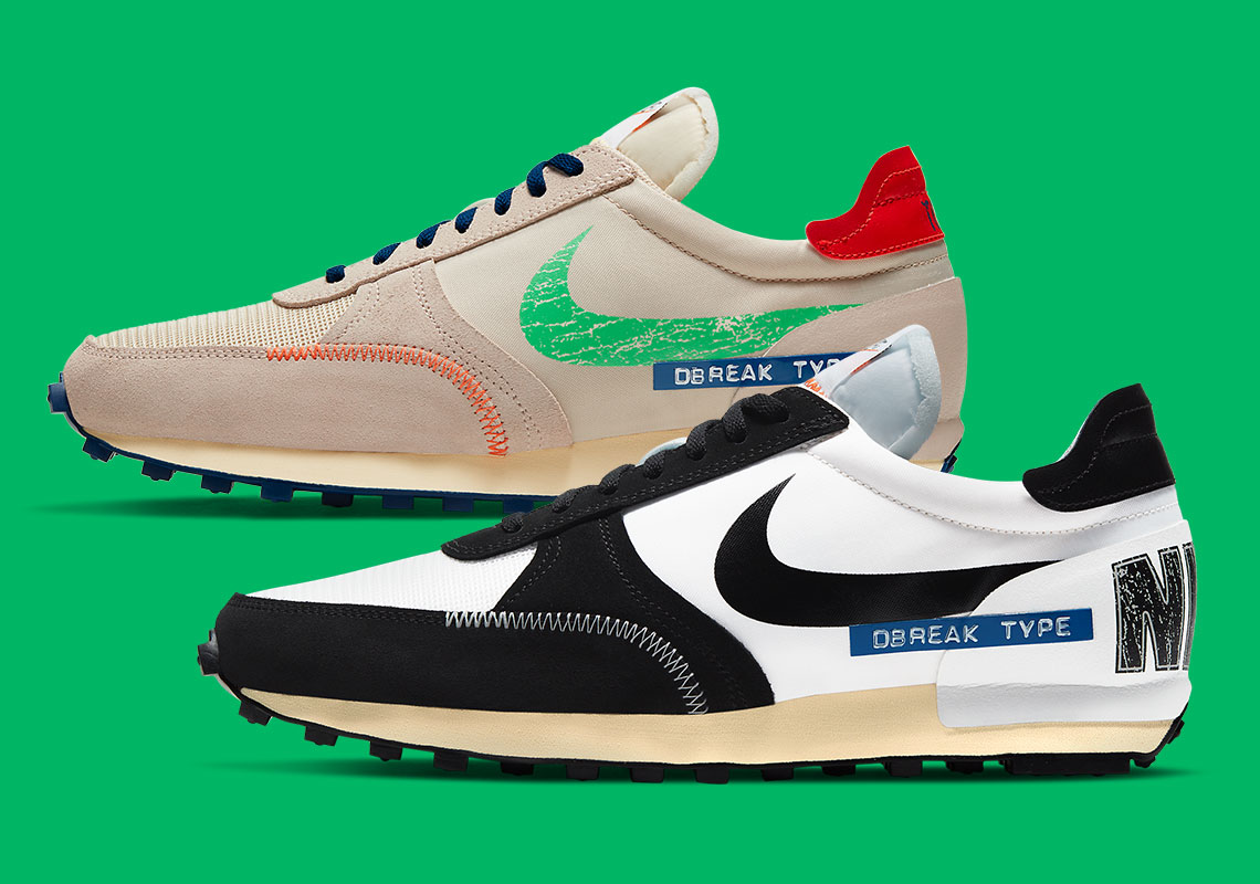 Nike's "Labelmaker" Pack Extends To Two Daybreak Type Colorways