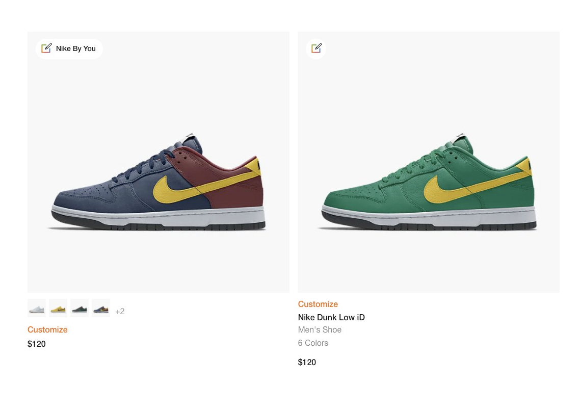 Update: The Dunk Is Back On NIKEiD (Now Nike By You)