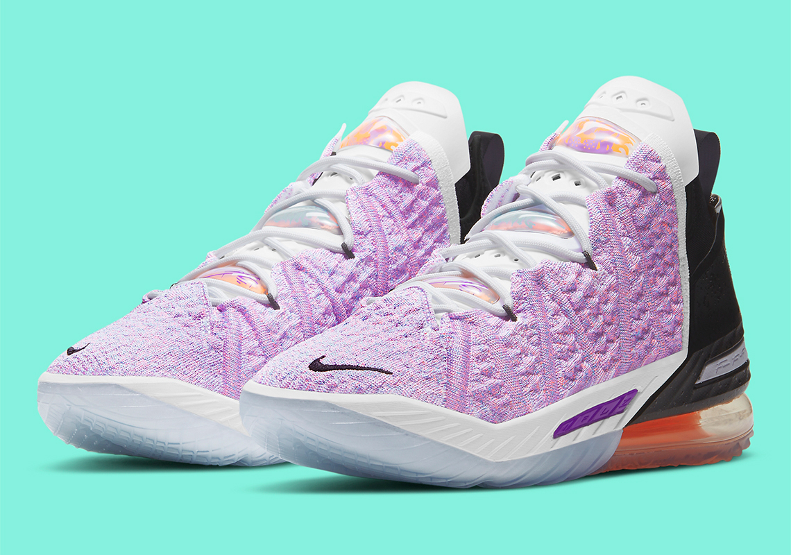 A Nike LeBron 18 "Multicolor" is Expected In The New Year