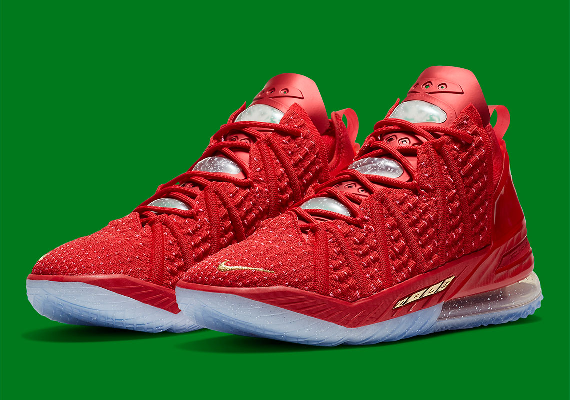 LeBron James And Nike To Deliver A Christmas Gift With The LeBron 18 "X-mas In LA"