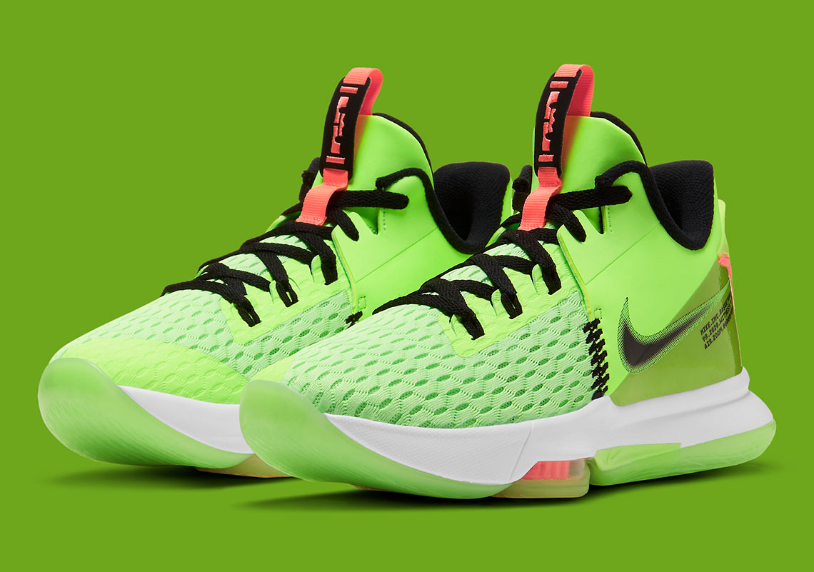 The Nike LeBron Witness 5 Gets Its Own Festive "Grinch" Colorway