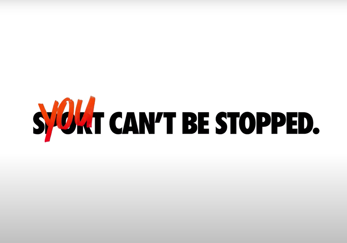 Nike's "You Can't Be Stopped" Concludes Year Long Message Of Encouragement And Inspiration