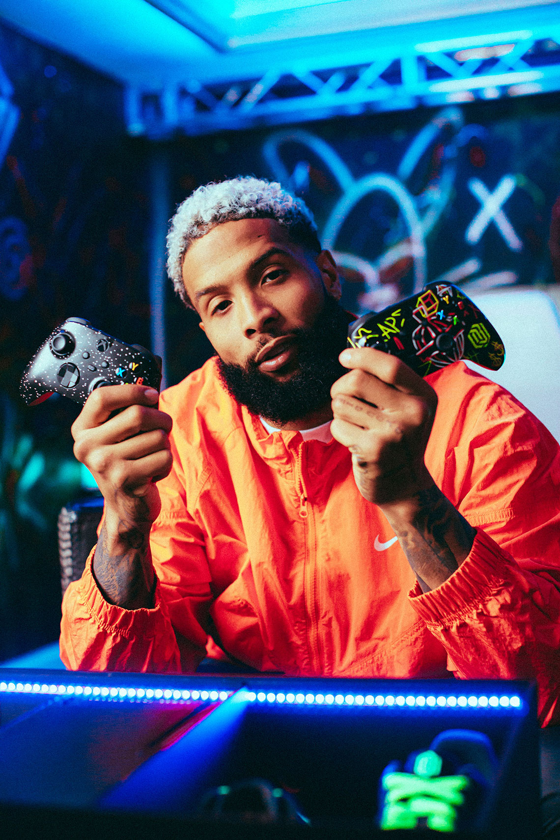 Odell Beckham Jr Obj Xbox Nike Air Force 1 Custom Controller 2