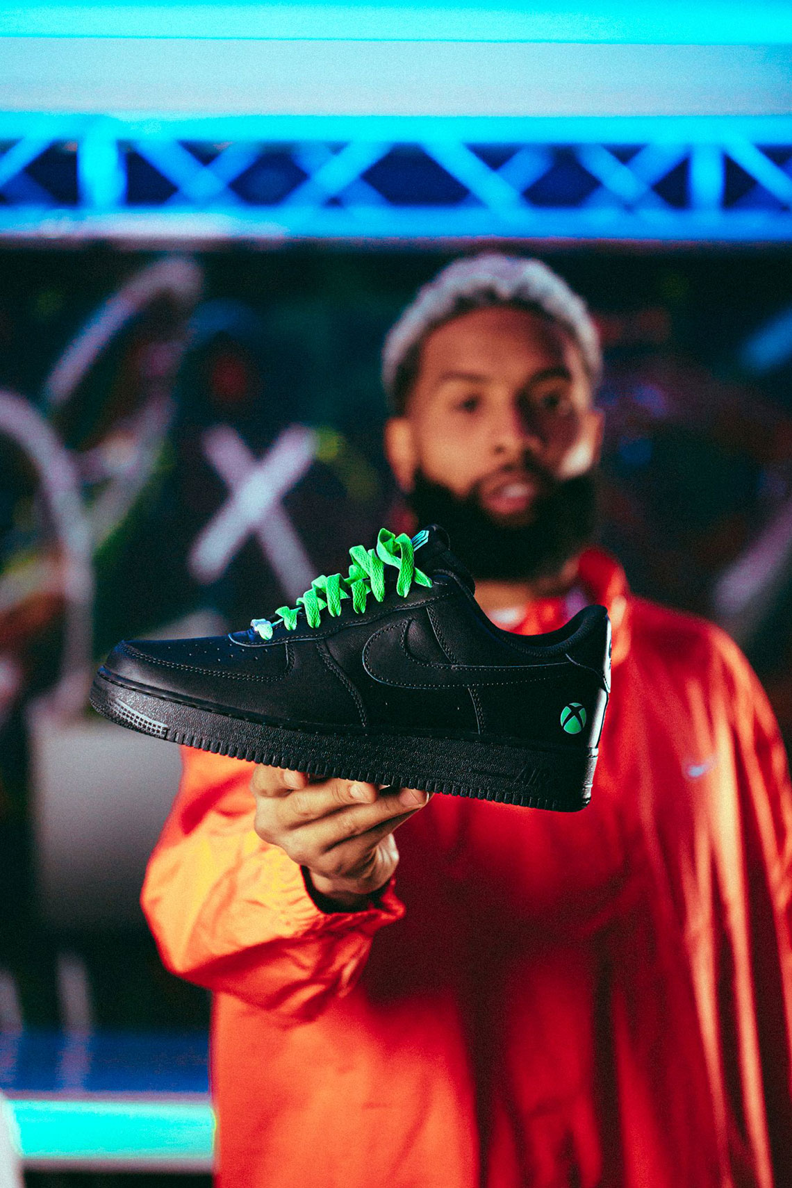 Odell Beckham Jr Obj Xbox Nike Air Force 1 Custom Controller 3