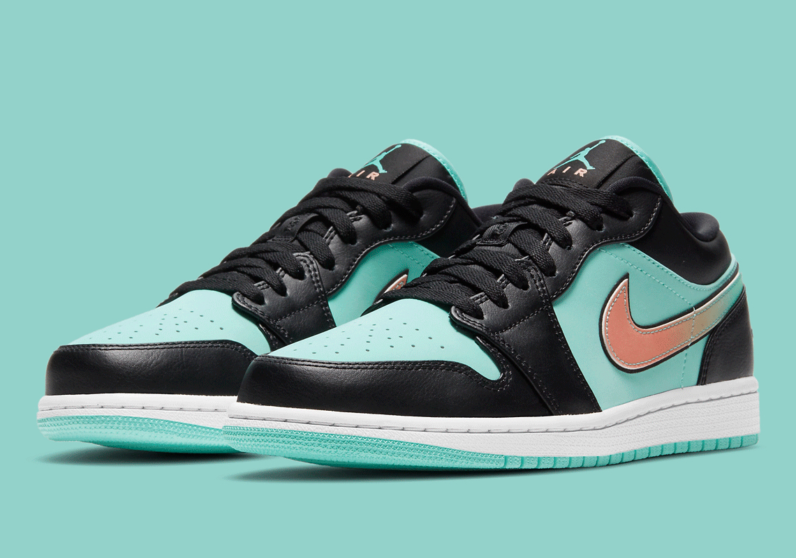 This Air Jordan 1 Low Draws In Strong “Tiffany” Dunk Vibes