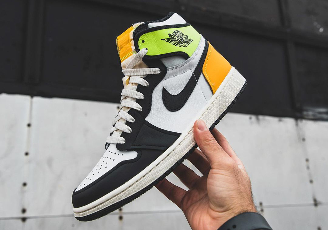 The Air Jordan 1 Retro High OG "Volt Gold" Releases Tomorrow