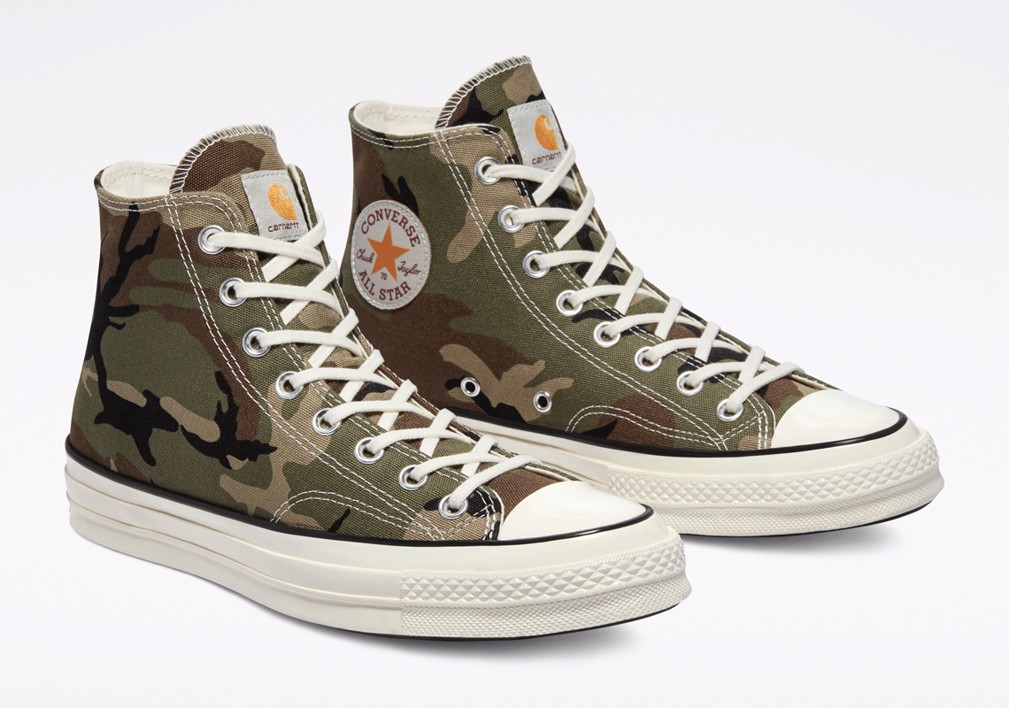 Carhartt Converse Chuck 70 Covert Green