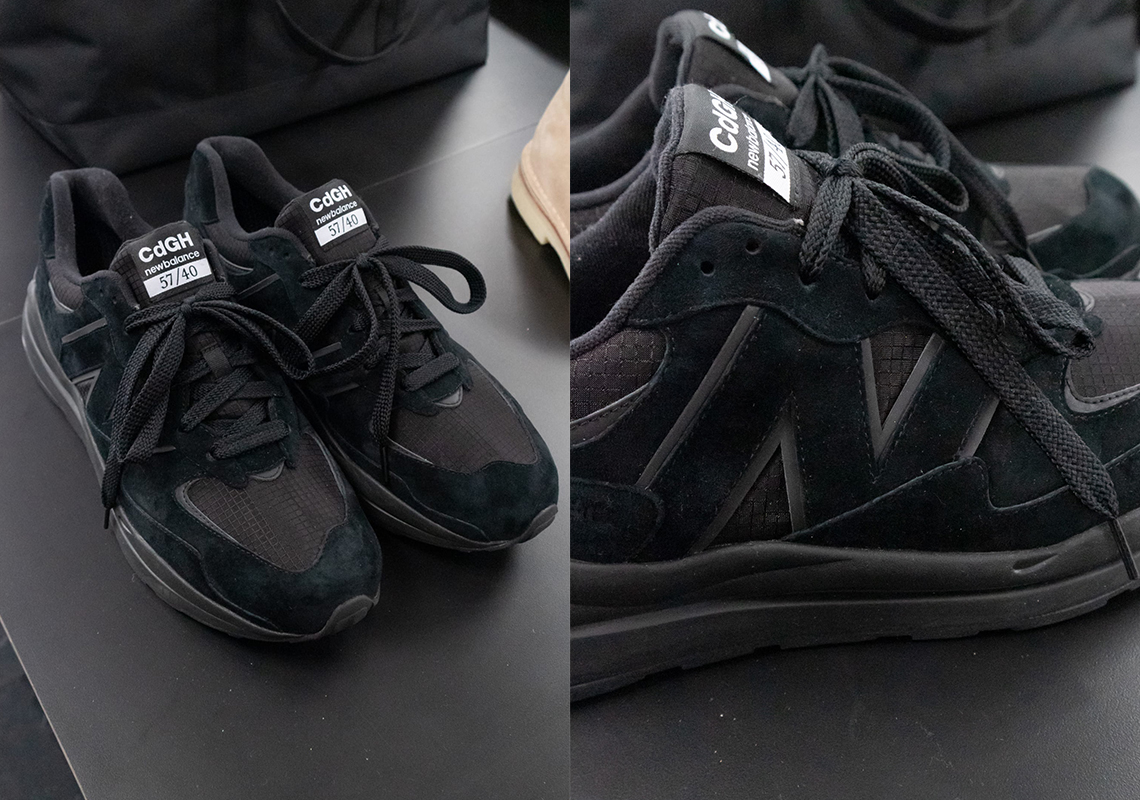 COMME des GARÇONS HOMME Presents A Triple Black New Balance 57/40