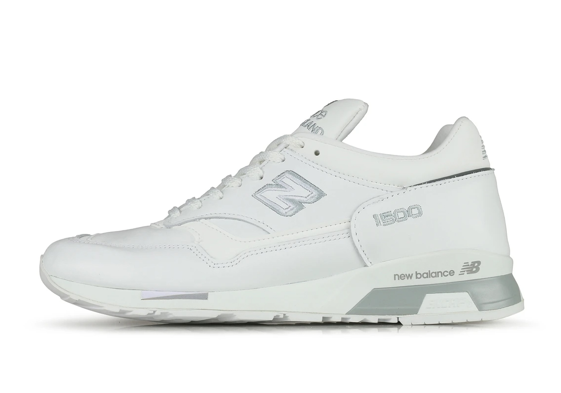 The New Balance 1500 Surfaces In A Triple White Colorway