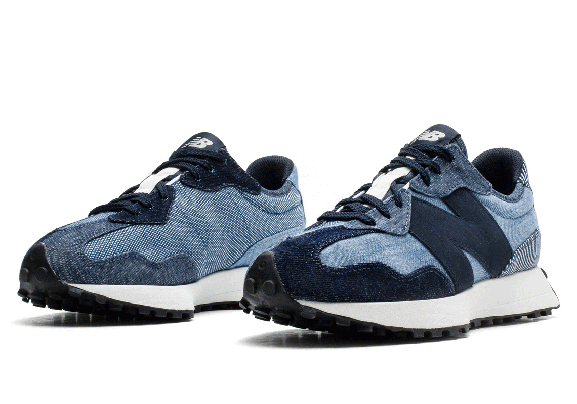 Shades of "Indigo" Cover This Materials-Friendly New Balance 327