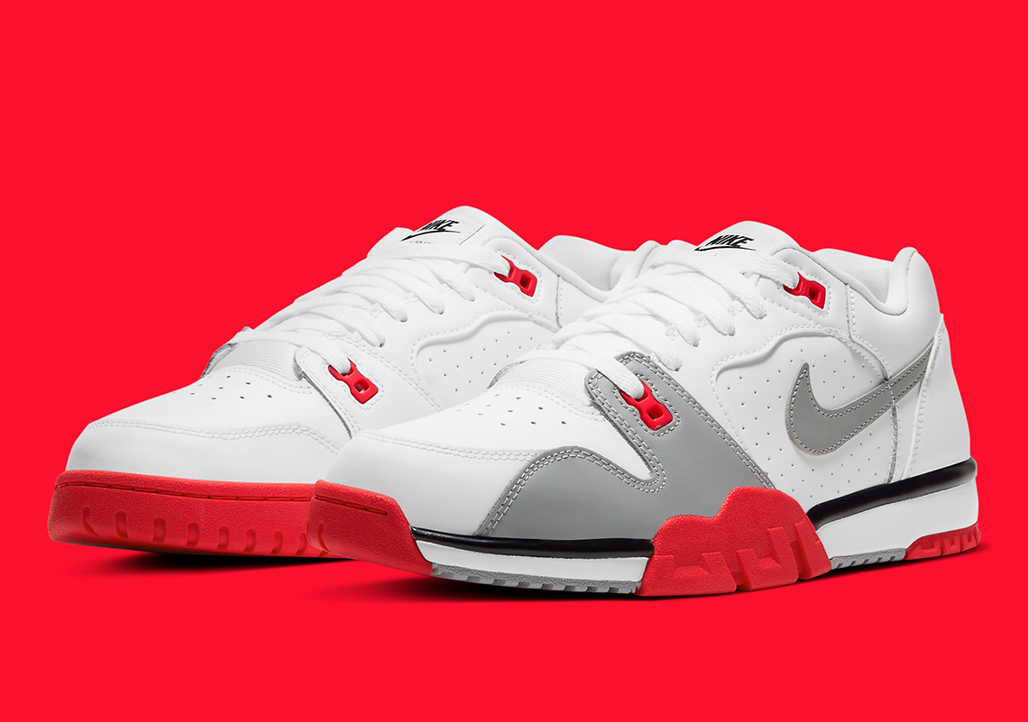 The Nostalgic "Infrared" Appears On The Nike Cross Trainer Low