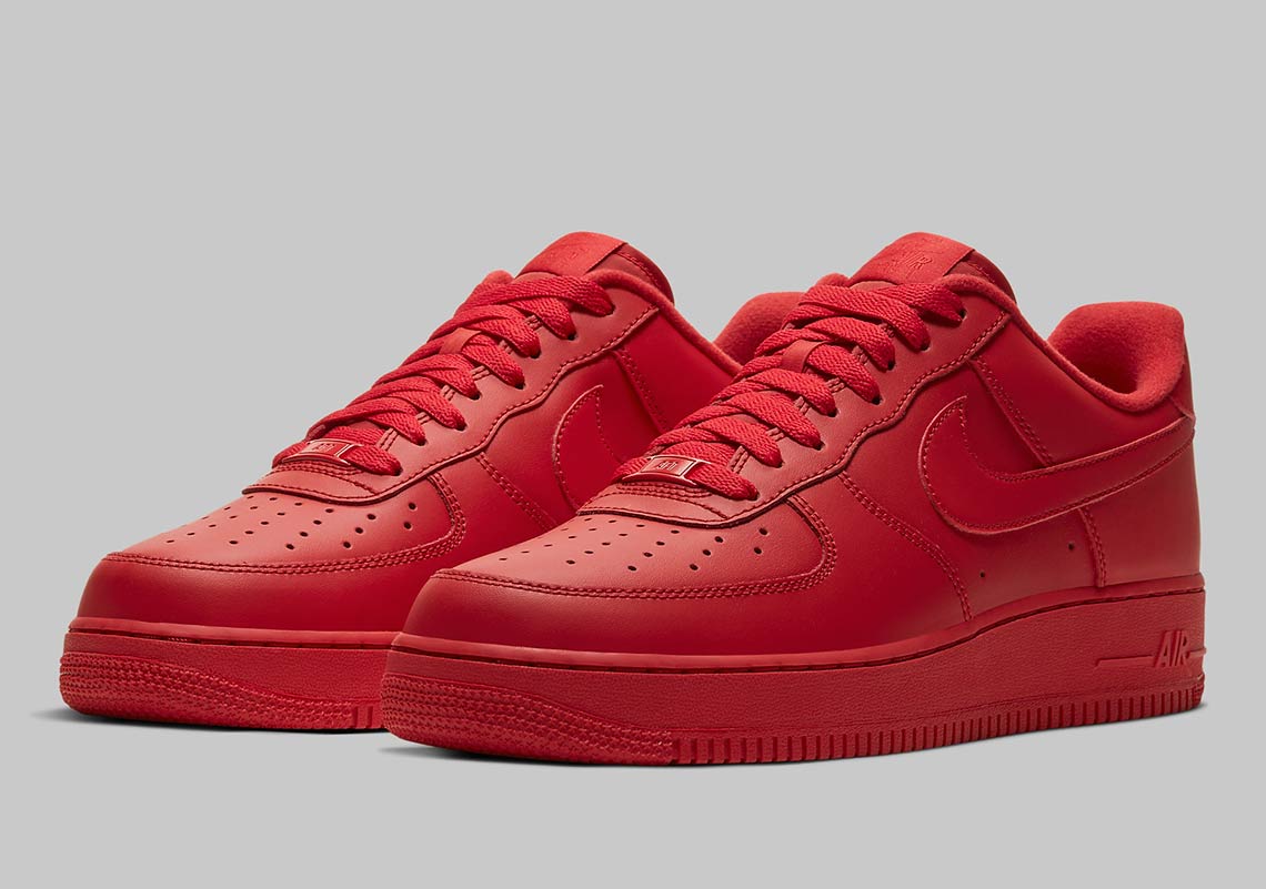 Nike Is Dropping An All-Red Air Force 1 Low Soon