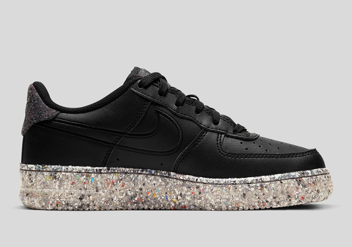 Nike Air Force 1 Gs Crater Black Db2813 001 1