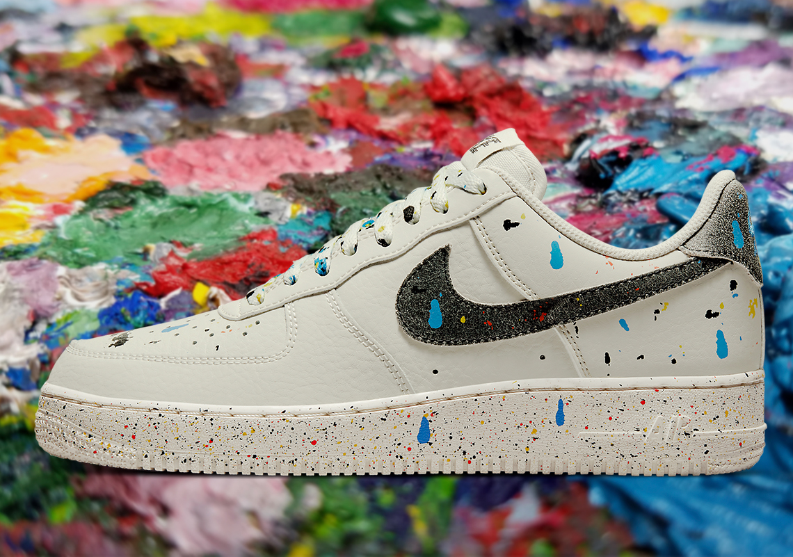 Nike Covers The Air Force 1 Low In Paint Drippings