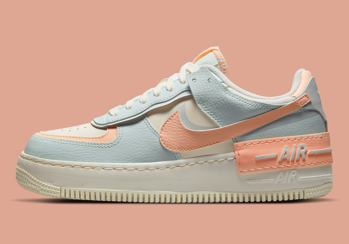 The Nike Air Force 1 Shadow Skews To Easter Pastels With "Barely Green" And "Crimson Tint"