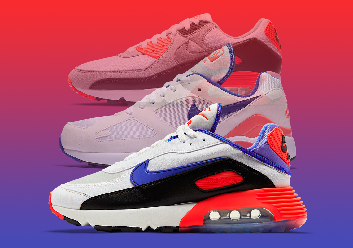 Nike Combines The Air Max 90 And Air 180 In Latest "Evolution Of Icons"