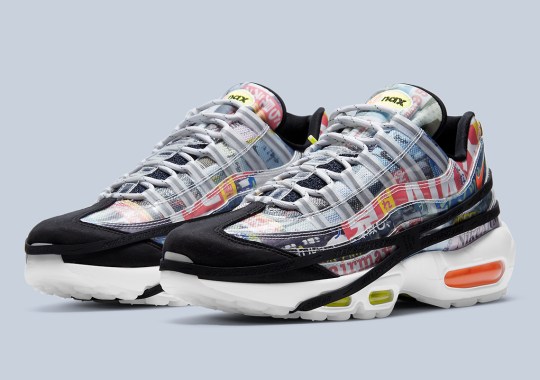 This Nike Air Max 95 Is Covered With Vintage Asian Magazine Clippings