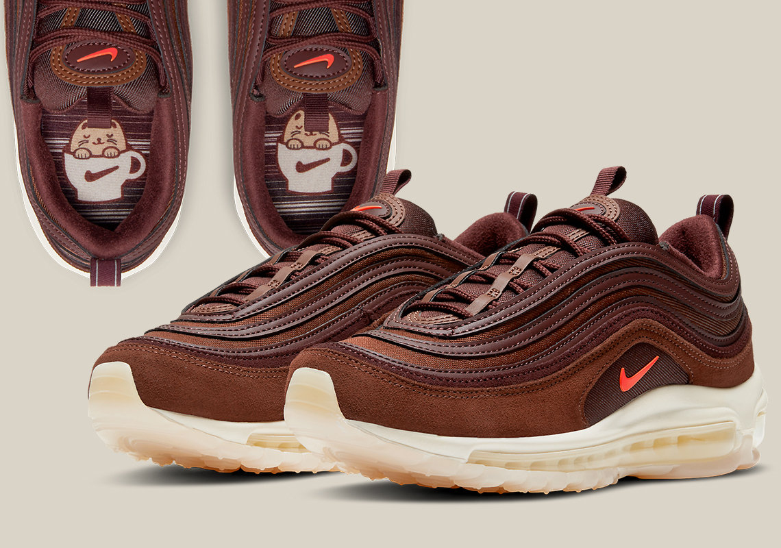 Get Caffeinated With The Nike Air Max 97 SE "Coffee"