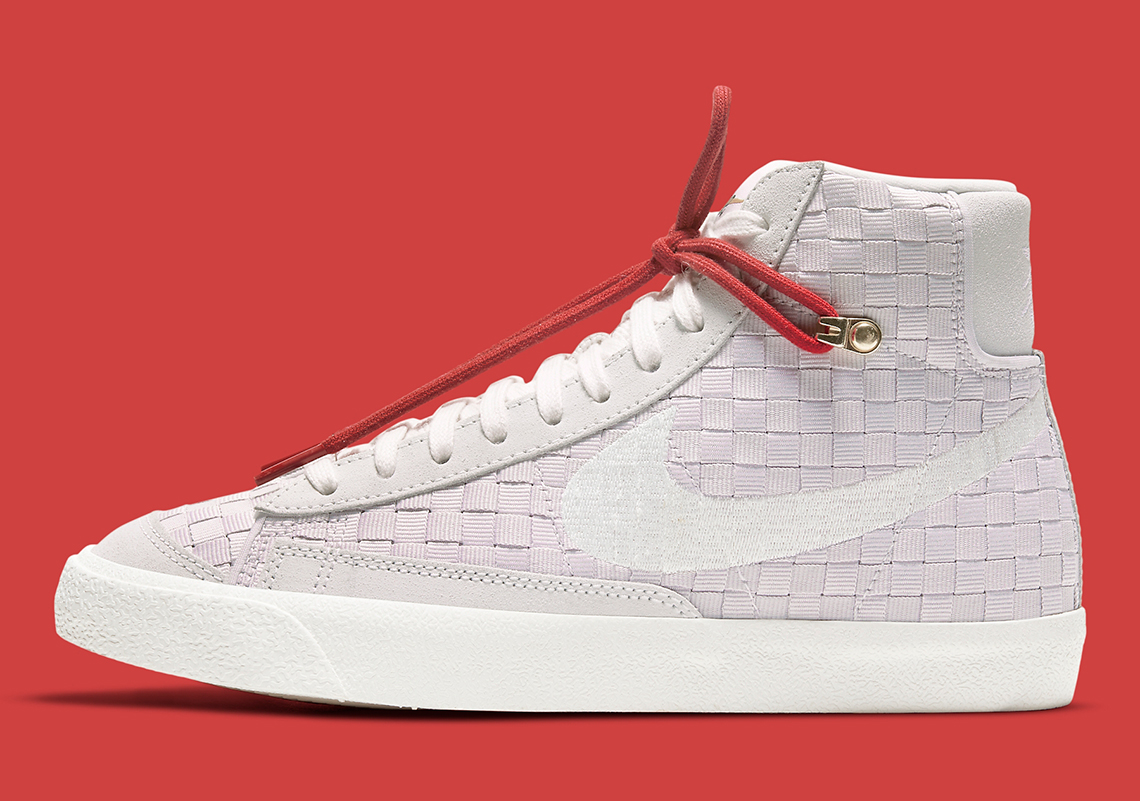 The Nike Blazer Mid "Sashiko" Is Also Releasing In White Woven