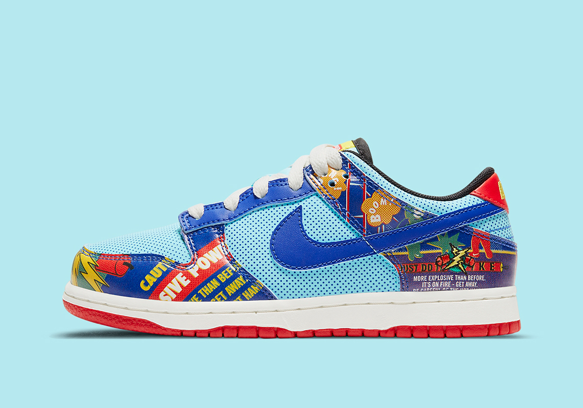 Nike Dunk Low Firecracker Ps Dd8479 446 3