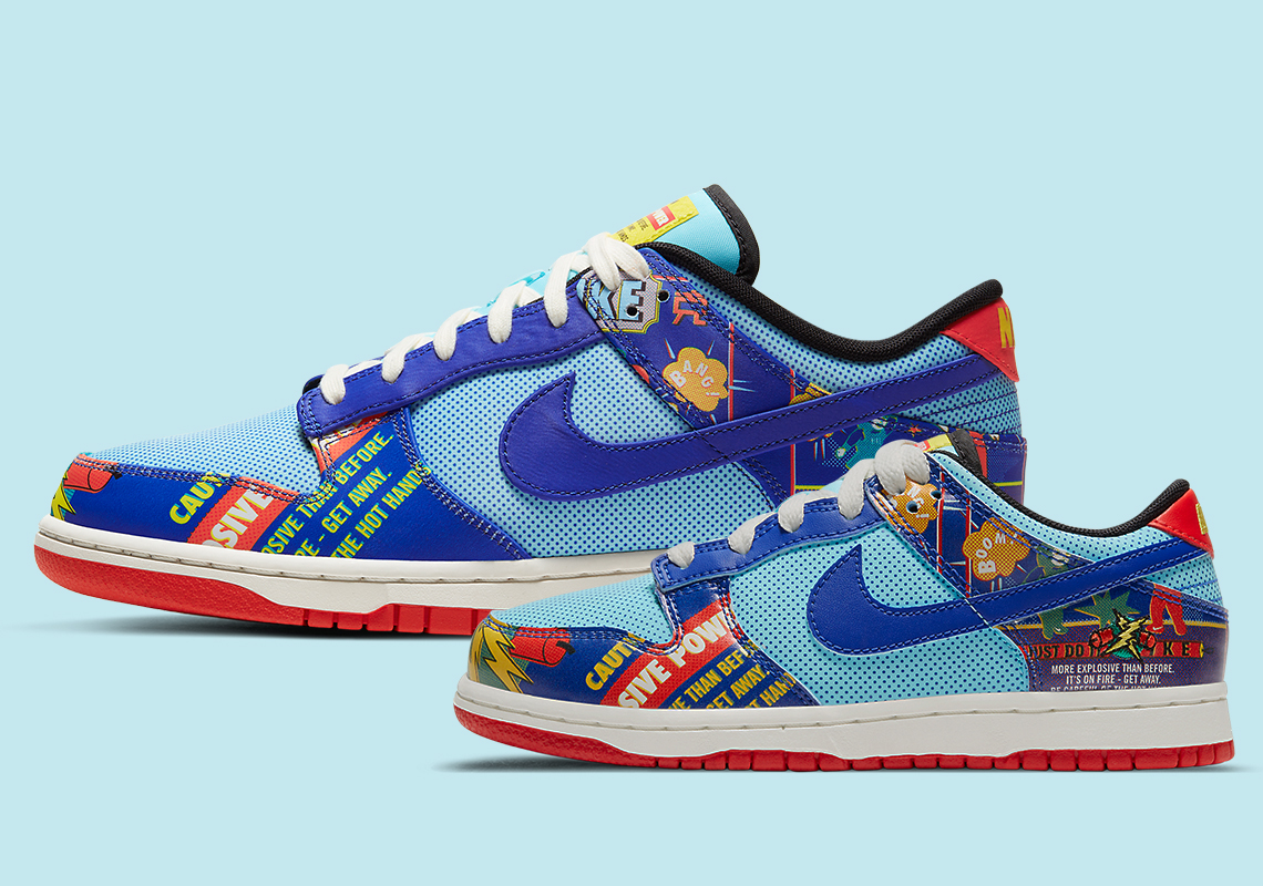 The Nike Dunk Low Retro CNY "Firecracker" Is Releasing In Multiple Family Sizes