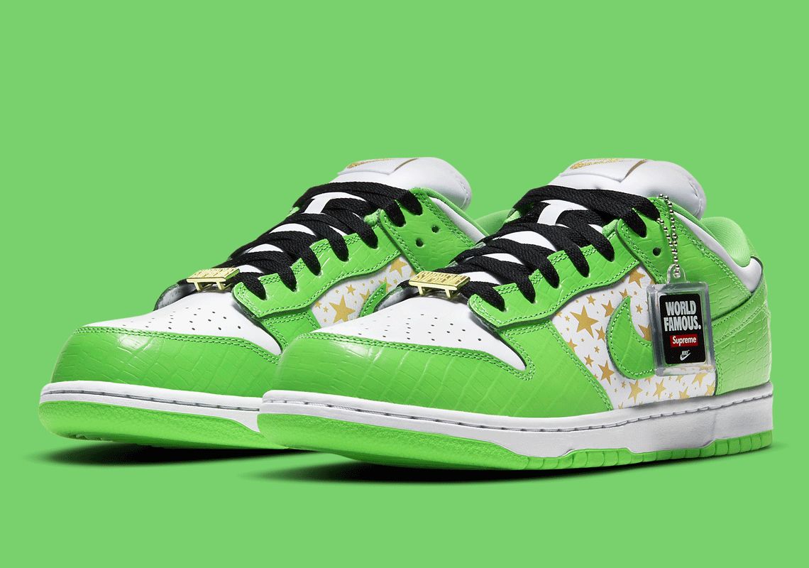 Supreme Nike Sb Dunk Low Green Dh3228 101 06