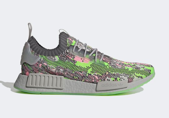 adidas Bring Back Glitch Camo On This NMD R1 “Hyper Pop”