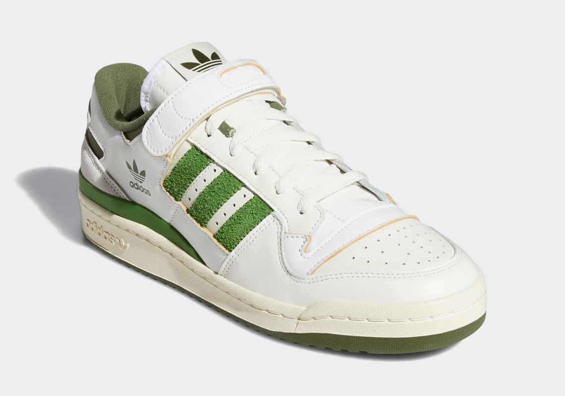 Adidas Forum 84 Lo Crew Green Wild Pine Fy8683 5